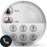 Logo of Theme Dialer Shade Gray Drupe android Application 