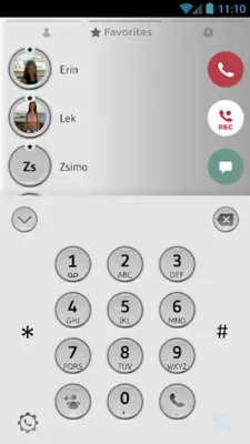 Theme Dialer Shade Gray Drupe android App screenshot 4